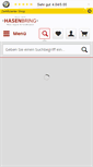 Mobile Screenshot of hasenbring.de